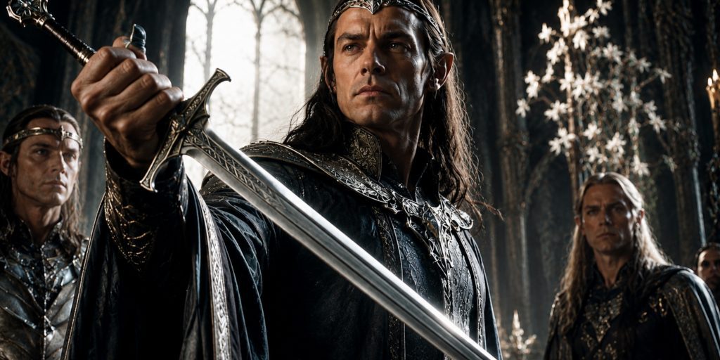 Aranrúth in the hands of Thingol