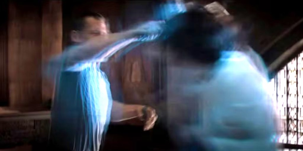Paul and Gurney training fight