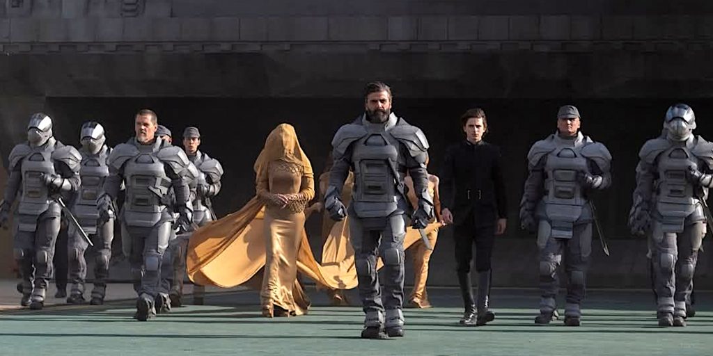 house atreides arrive dune Arakis
