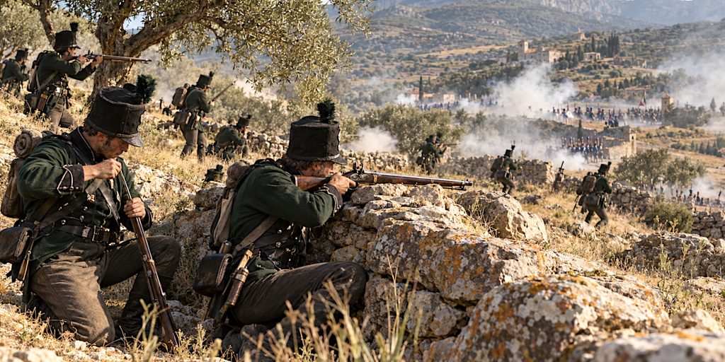 95th Rifles skirmish