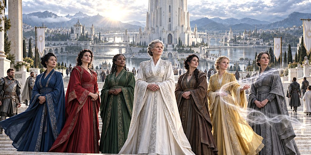 Aes Sedai and the White Tower