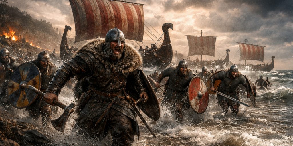 Great Heathen Army land