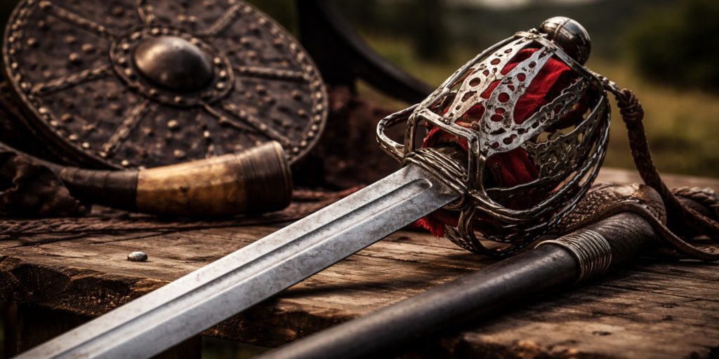 Scottish Basket-Hilt Broadsword