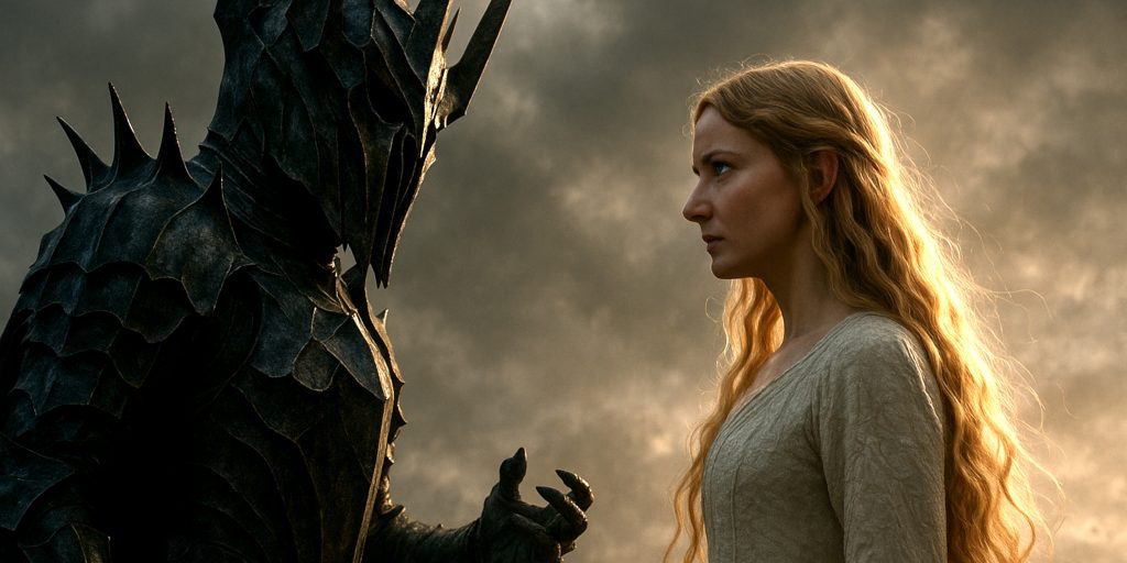 Galadriel vs Sauron