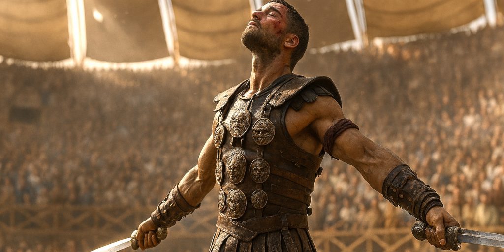 Spartacus in the arena