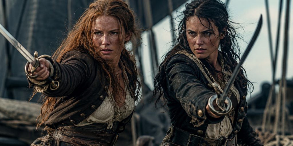 Anne Bonny and Mary Read