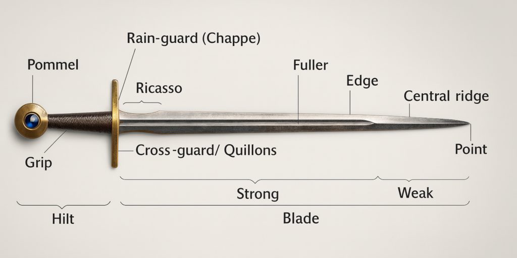 Parts of a Sword