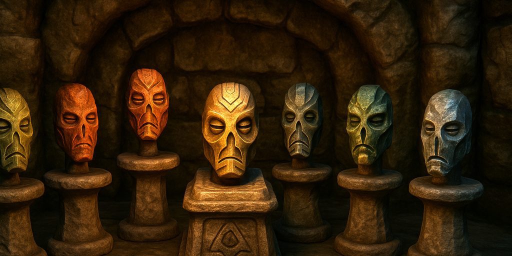 Skyrim - Dragon Priest Masks