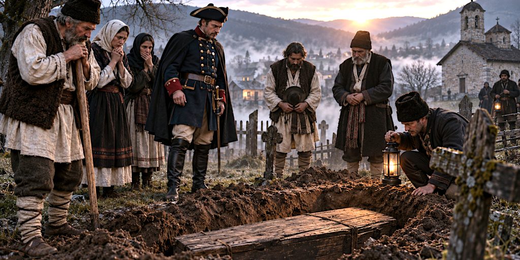 Serbian Vampire grave
